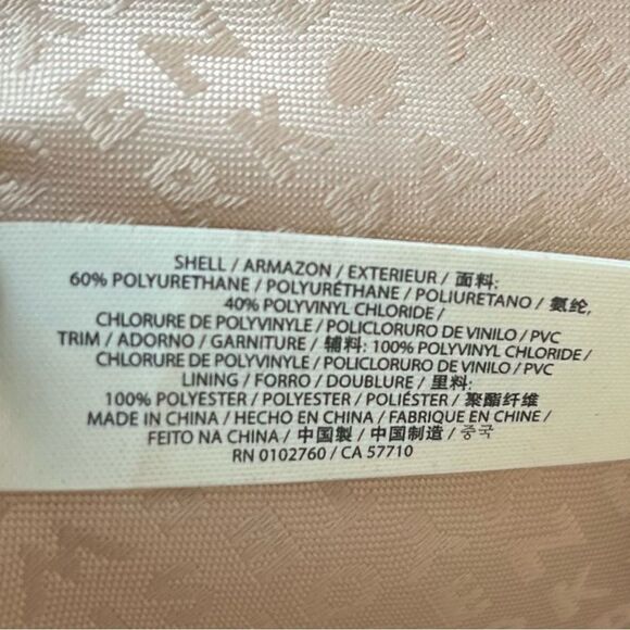 Kate Spade Gold Glitter Metallic Makeup Bag - Picture 8 of 10